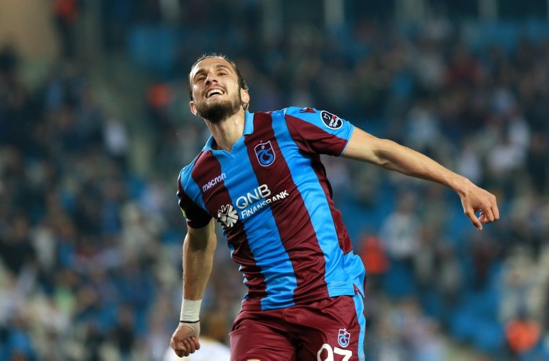 Trabzonspor - Kayserispor maçından kareler