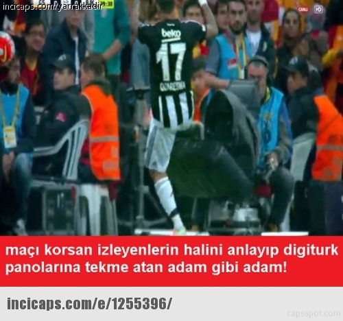 Galatasaray Beşiktaş capsleri...