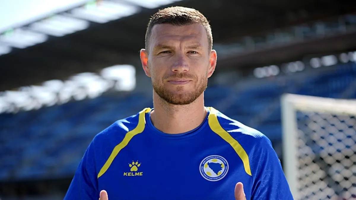 Edin Dzeko: Buraya şans eseri gelmedik
