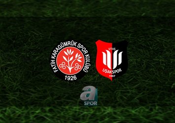Fatih Karagümrük - Uşakspor maçı saat kaçta?