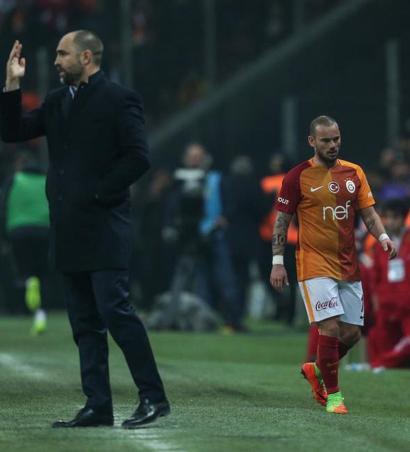 Wesley Sneijder çıldırttı