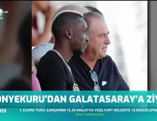 Onyekuru'dan Galatasaray'a ziyaret