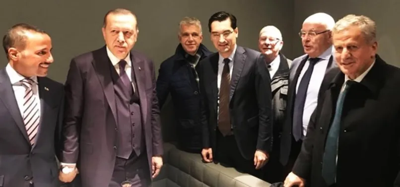 UEFA'dan Cumhurbaşkanı Erdoğan'a tebrik