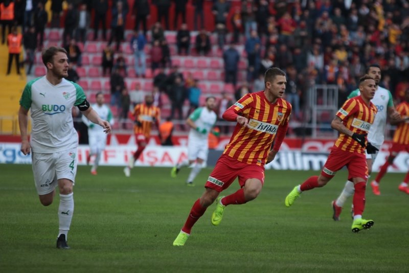 Kayserispor - Bursaspor Maçtan kareler