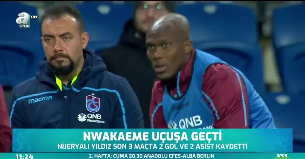 Nwakaeme uçuşa geçti