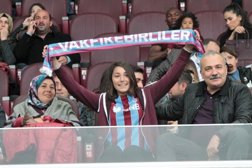 Trabzonspor-Çaykur Rizespor maçından kareler