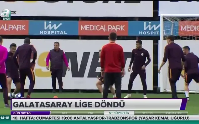 Galatasaray lige döndü