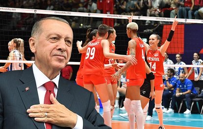 Başkan Recep Tayyip Erdoğan’dan Avrupa Şampiyonu Filenin Sultanları’na tebrik!