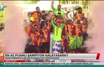 En az puanlı şampiyon Galatasaray