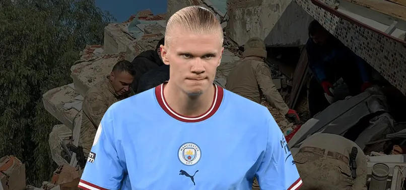 Erling Haaland'dan Türkiye'ye destek mesajı