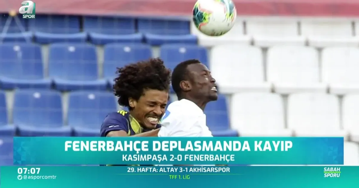 Fenerbahçe deplasmanda kayıp