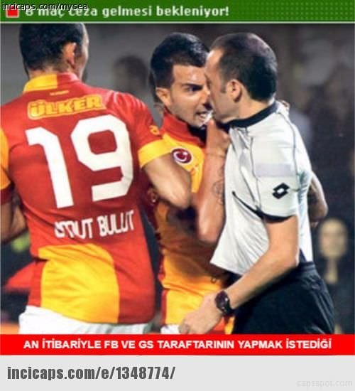 Galatasaray - Fenerbahçe capsleri güldürdü