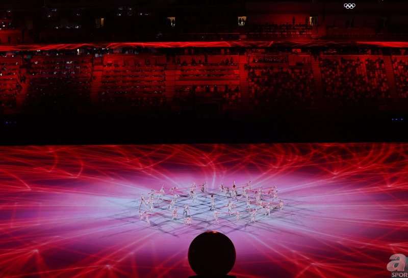 Son dakika spor haberi: Tokyo 2020 Olimpiyatları açılış töreninde dikkat çeken görüntüler!