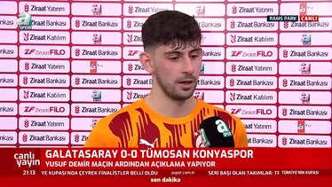 Yusuf Demir: Bu maçı kazanmalıydık!