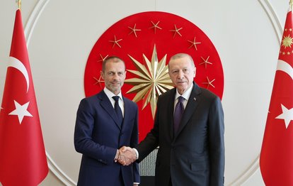 UEFA Başkanı Ceferin’den Başkan Recep Tayyip Erdoğan’a ziyaret!