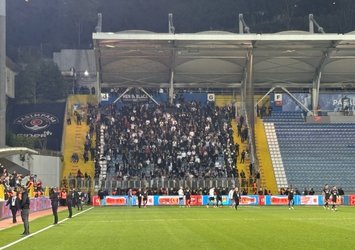 Beşiktaş taraftarından Sergen Yalçın tepkisi!