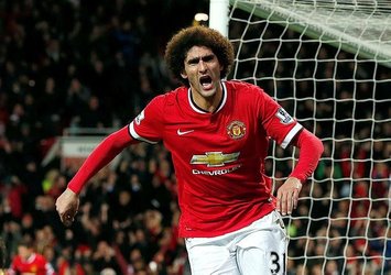 Fellaini zora girdi