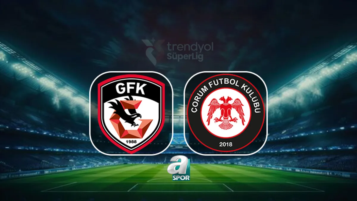 Gaziantep FK-Arca Çorum FK maçı izle: Saat kaçta, hangi kanalda?