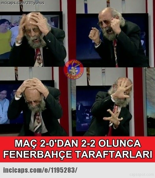 Fenerbahçe - Akhisar maçı capsleri