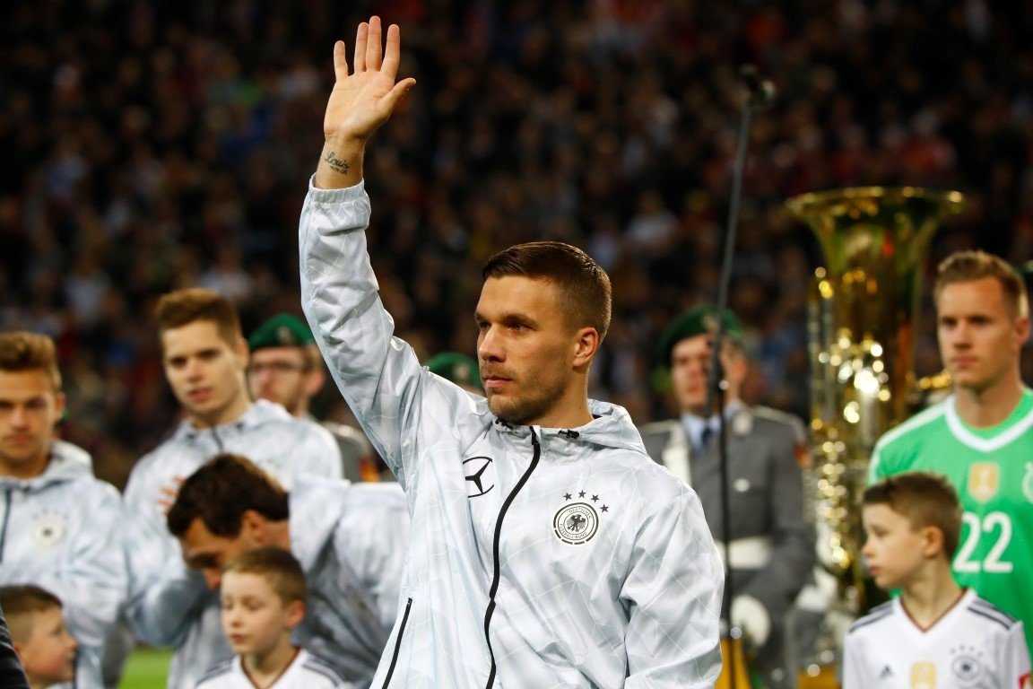Podolski’ye muhteşem veda!