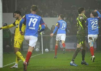 Dortmund'a Holstein Kiel şoku!