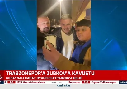 Zubkov Trabzon'a geldi!