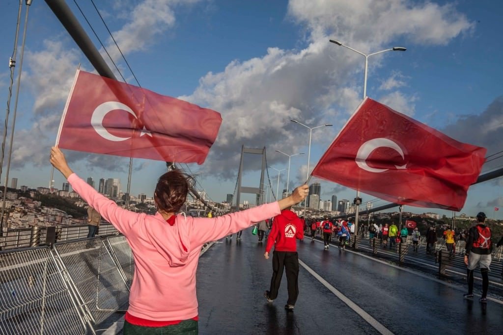 Vodafone 38. İstanbul Maratonu’ndan kareler