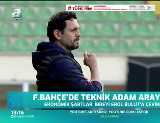 Fenerbahçe'de teknik direktör arayışları