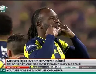 Moses için Inter devreye girdi