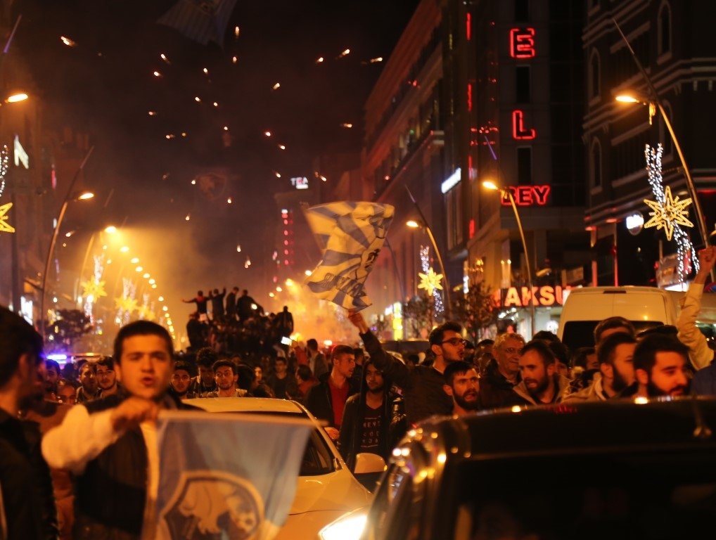 Erzurum’da TFF 1. Lig sevinci