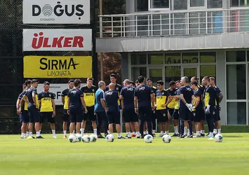Fenerbahçe taktik çalıştı