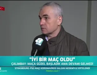 Rıza Çalımbay: İyi bir maç oldu