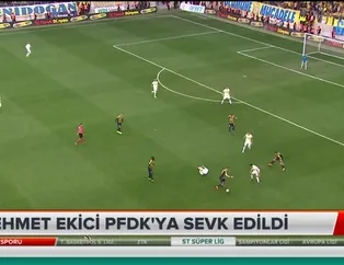 Mehmet Ekici PFDK'ya sevk edildi
