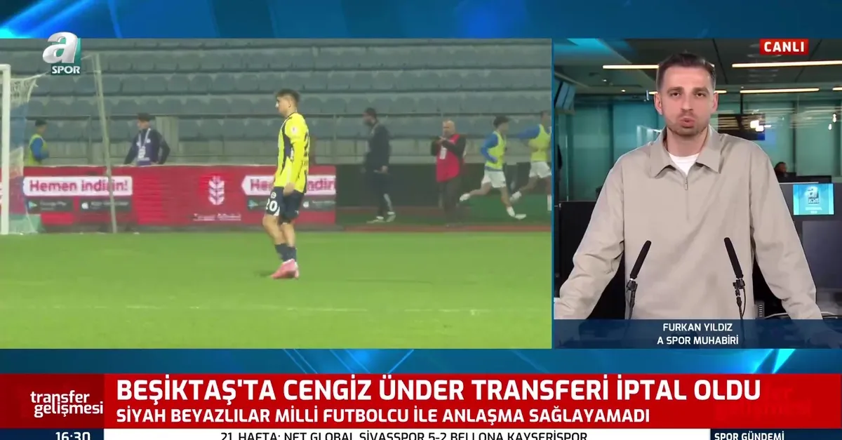 Beşiktaş'ta Cengiz Ünder transferi iptal oldu