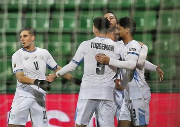 İsrail sahasında Moldova'yı mağlup etti!