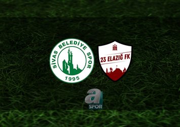 Sivas Belediyespor - 23 Elazığ FK MAÇI CANLI İZLE