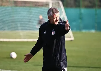 Beşiktaş'ta Solskjaer ilk idmanına çıktı