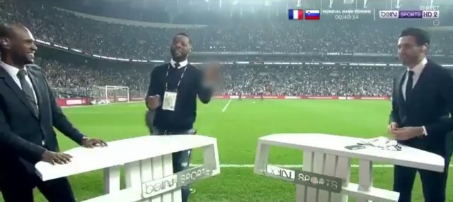 Pascal Nouma’dan canlı yayında çirkin hareket