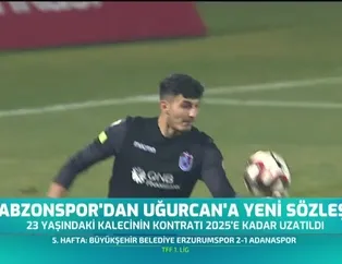 Trabzonspor'dan Uğurcan'a yeni sözleşme