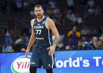 Doncic yıldızlaştı Slovenya kazandı!