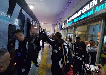 Beşiktaş kafilesi Konya'ya geldi