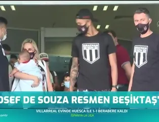 Josef de Souza resmen Beşiktaş'ta
