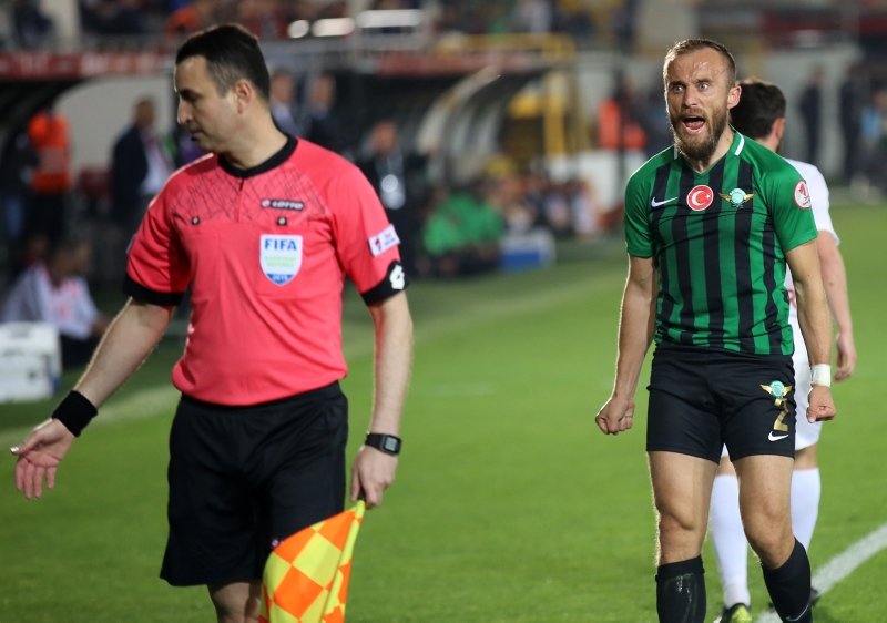 Akhisarspor - Ümraniyespor maçından kareler