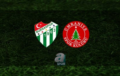 Bursaspor - Ümraniyespor maçı ne zaman, saat kaçta ve hangi kanalda canlı yayınlanacak? | TFF 1. Lig