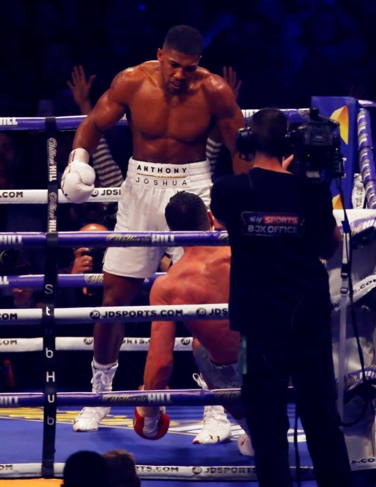 Anthony Joshua, Wladimir Klitschko’yu devirdi!