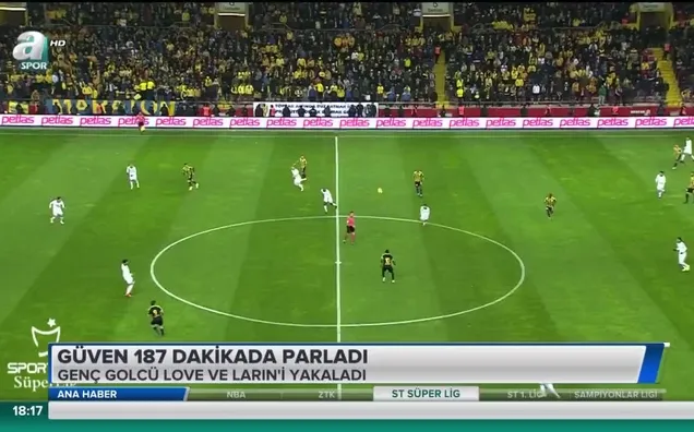 Güven Yalçın 187 dakikada parladı