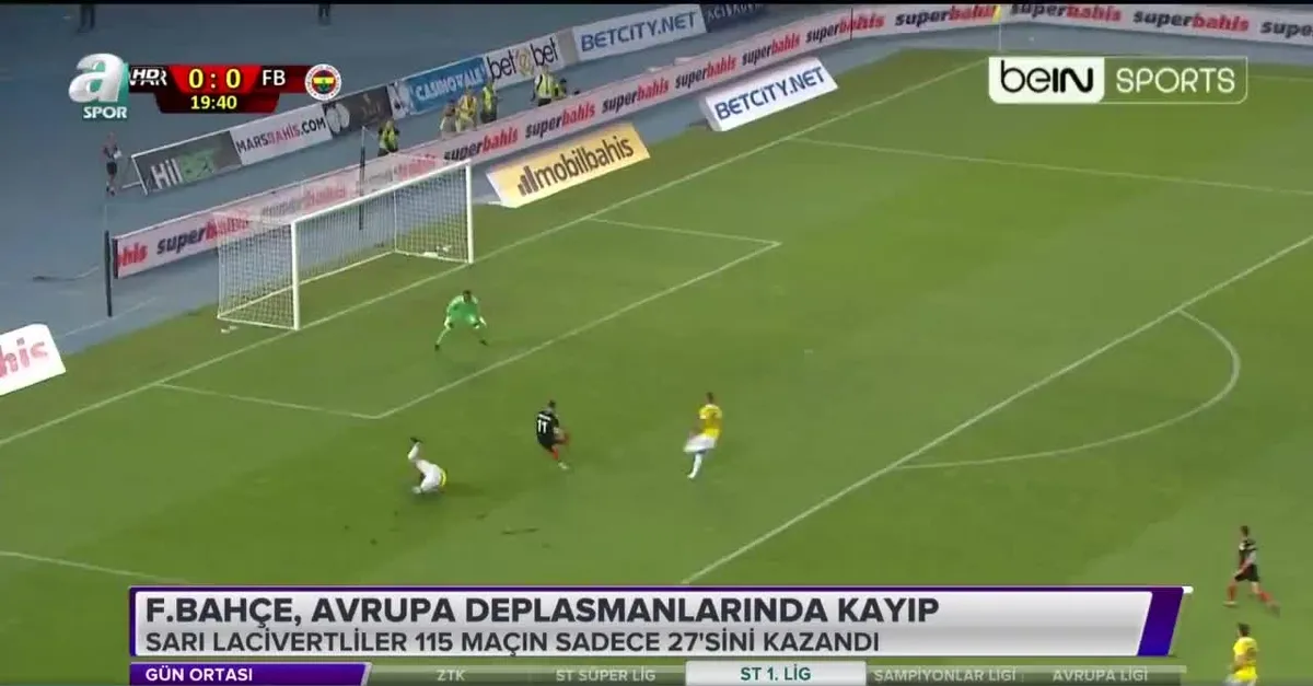 Fenerbahçe Avrupa deplasmanlarında kayıp