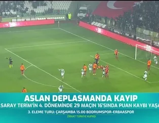 Aslan deplasmanda kayıp