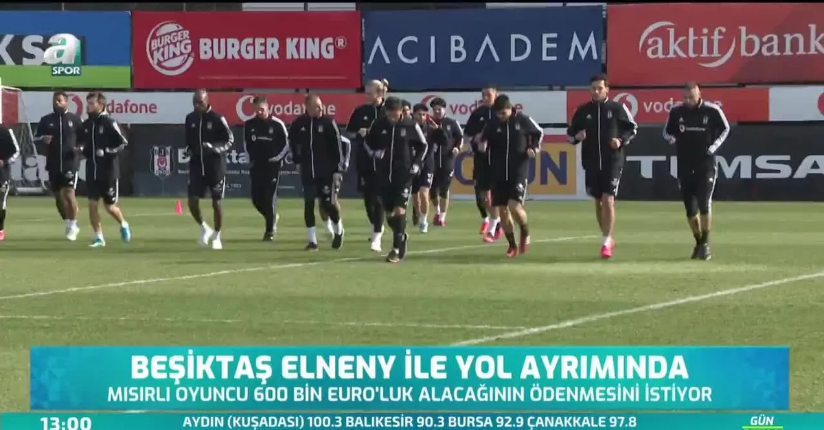 Beşiktaş Elneny ile yol ayrımında