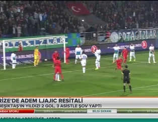 Rize'de Adem Ljajic resitali